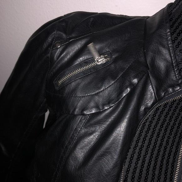 Faux Leather Jacket - Picture 4 of 8
